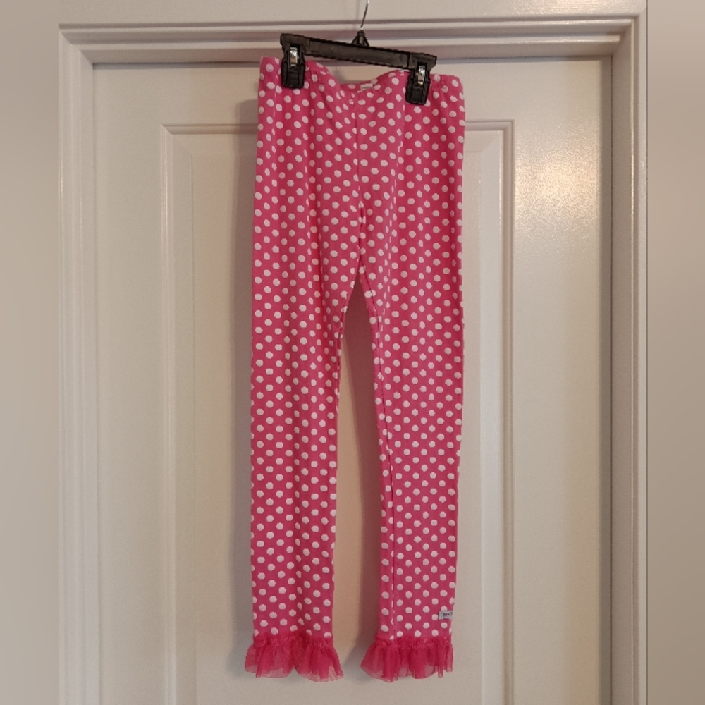 Naartjie Girl Pink Polka Dot Pants Size 9 years